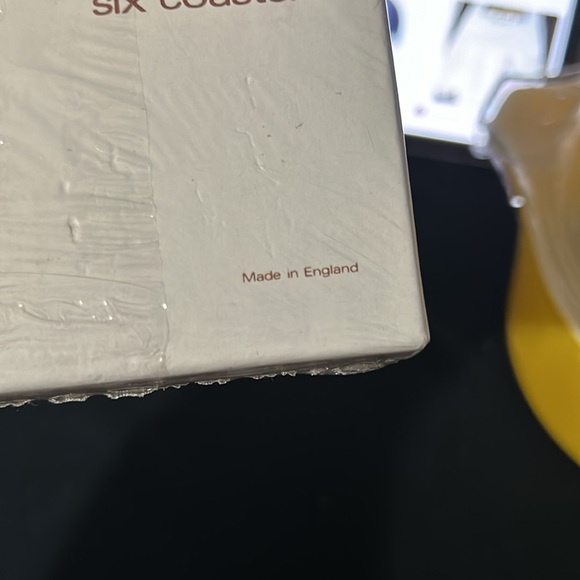 Vintage NWT English life coasters from the Lenox shop - Picture 3 of 6